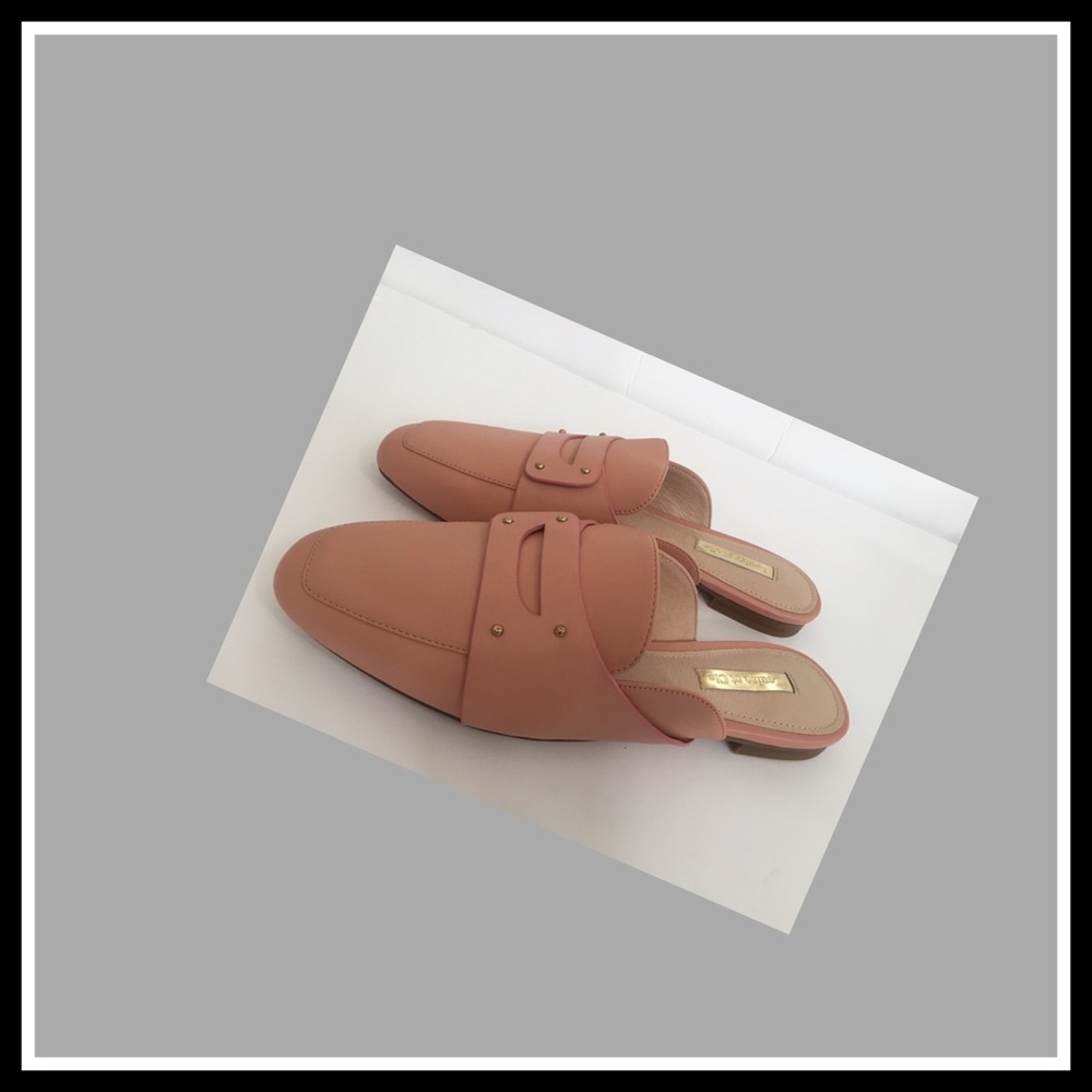 Louise et Cie Women’s Leather Slide Mule Shoe